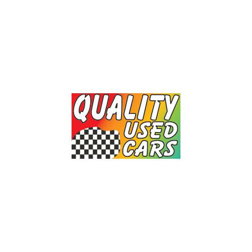 QUALITY USED CARS 3x5 Flag