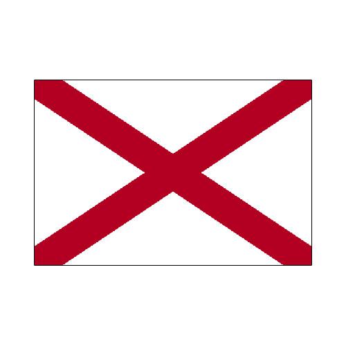 Alabama State 3x5 flag