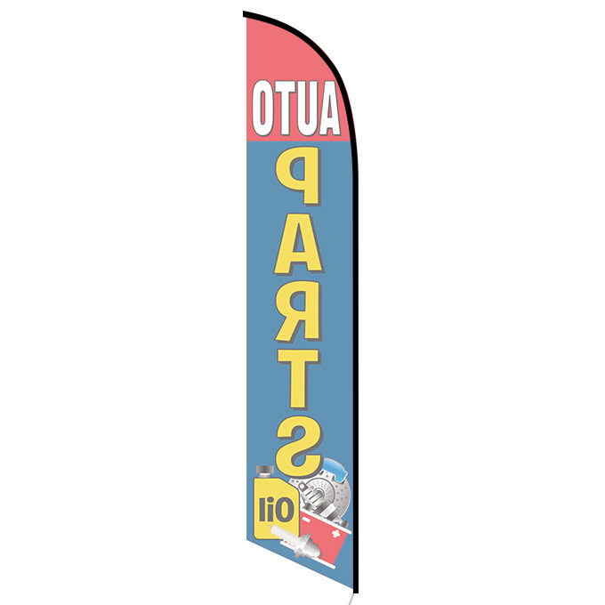 Auto Parts (Blue, Red) Banner Flag - Image 2