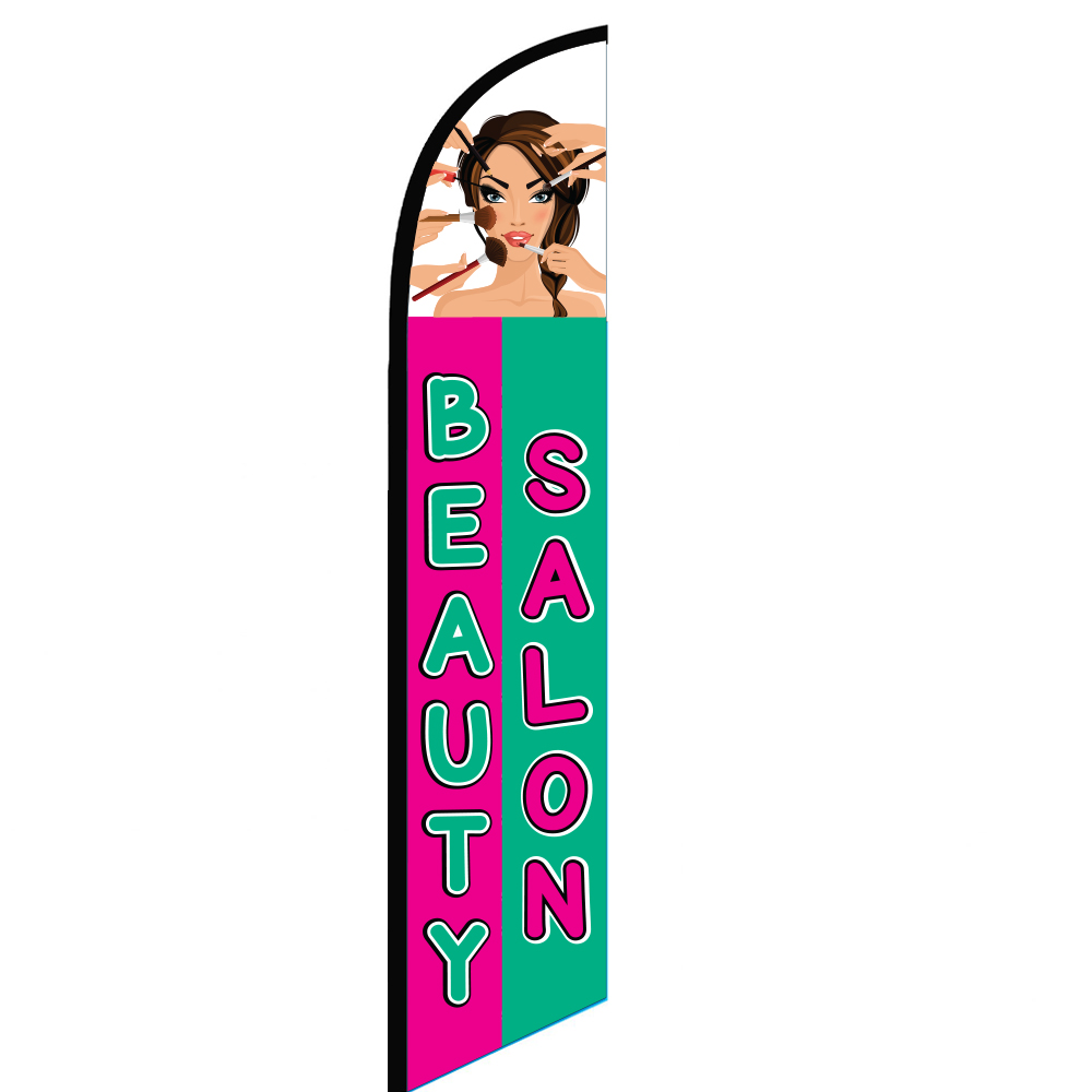 BEAUTY-SALON 5918 FEATHER FLAG