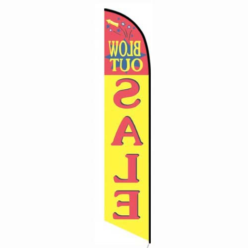 Blowout Sale Feather Flag