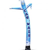 Car Wash Bubbles Inflatable Tube Man | 18ft air powered wind dancer