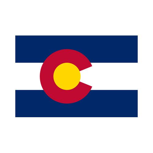 Colorado State 3x5 flag