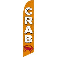 Crab Feather Flag Kit with Ground Stake