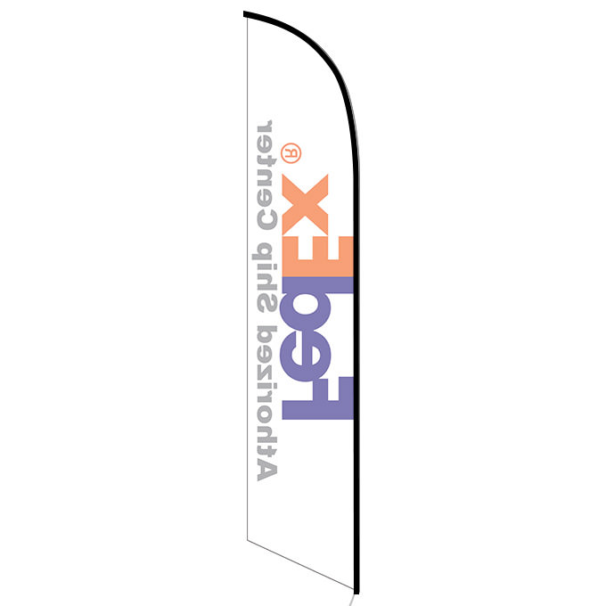 FedEx Authorized Ship Center feather flag