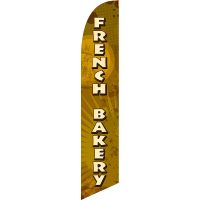 French Bakery Feather Flag Kit w/ Ground Spike