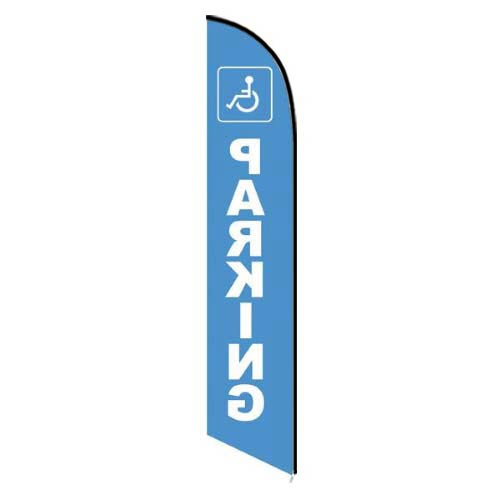 Handicap Parking feather flag