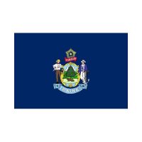 Maine State 3×5 flag