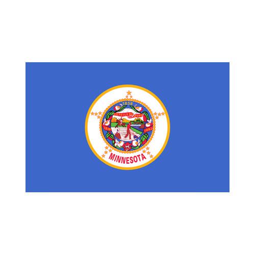 Minnesota State 3x5 flag