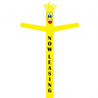 Now Leasing (Yellow) Inflatable Tube Man | 18ft Air Powered Outdoor Dancer Guy