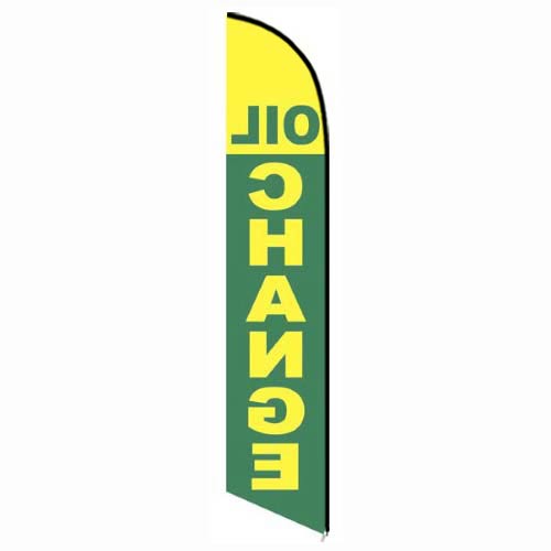 Oil-Change-Green-and-Yellow-Feather-Flag-FFN-5214