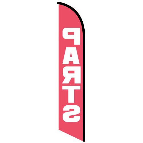 Parts feather flag
