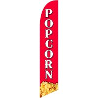 Popcorn Feather Flag Kit with Ground Stake
