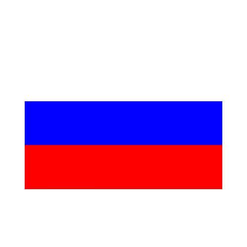 Russia 3x5 Flag