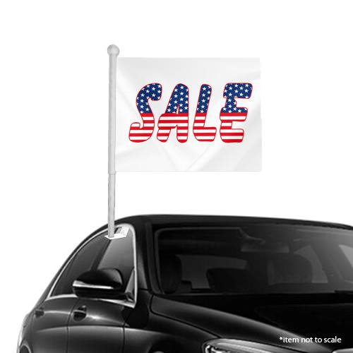 Sale American Window Clip-on Flags