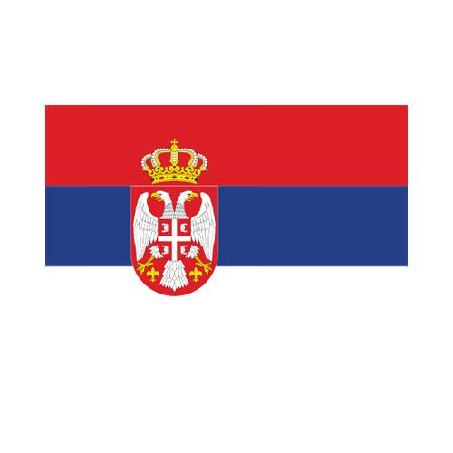 Serbia 3x5 Flag