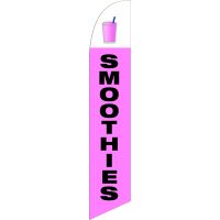 Smoothies Feather Flag Kit with Ground Stake