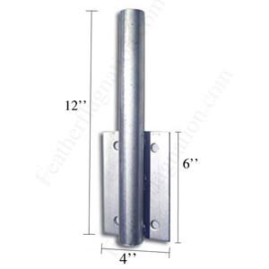 Bolt-on Wall Mount for Feather Flag Kits - Image 2