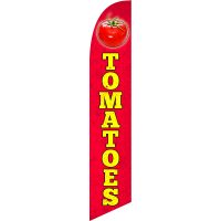 Tomatoes Feather Flag Kit with Ground Stake