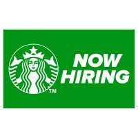 Starbucks Now Hiring Vinyl Banner