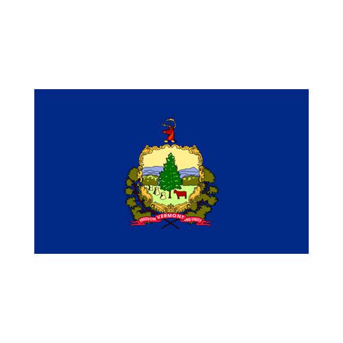 Vermont State 3x5 flag