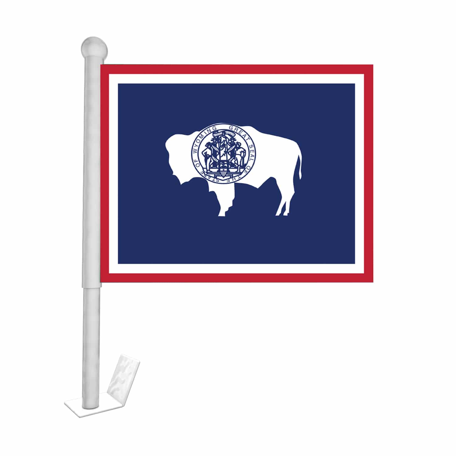 wyoming state car flag