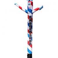 Barber Shop Inflatable Tube Man | 18ft air powered wind dancer