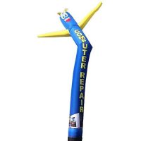 Computer Repair Inflatable Tube Man | 18ft air powered wind dancer