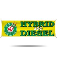 Hybrid and Diesel Smog Check Vinyl Banner