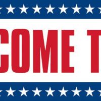 Income Tax Sign Banner With Stars 4X8