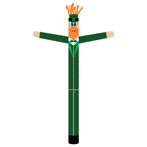 leprechaun inflatable tube man 18ft