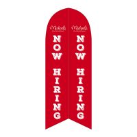 Michael’s Now Hiring Feather Flag with Ground Spike
