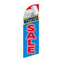 Small Mattress Sale Feather Flag