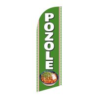 Small Pozole Feather Flag