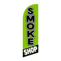 Small Smoke Shop Feather Flag