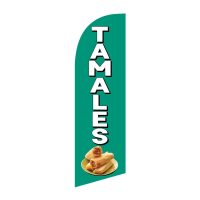 Small Tamales Feather Flag