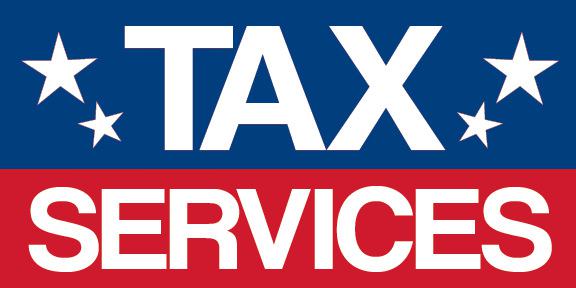 Tax Services With Stars 4x8