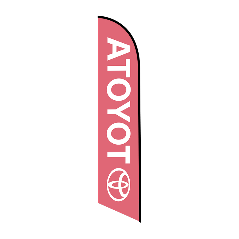 Toyota Feather Flag (Red) - Image 2