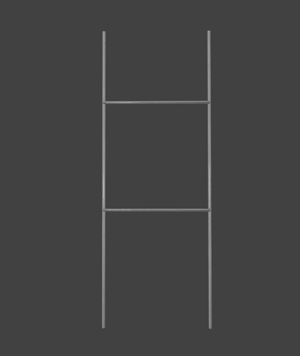 yard-sign-frame-hardware